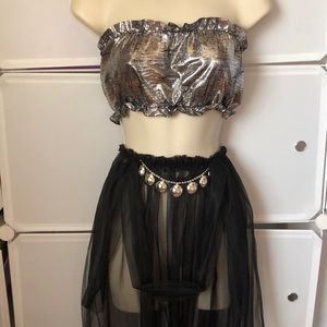 Belly dancer costume